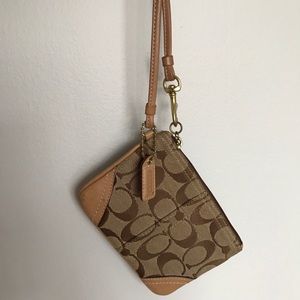 Coach wristlet